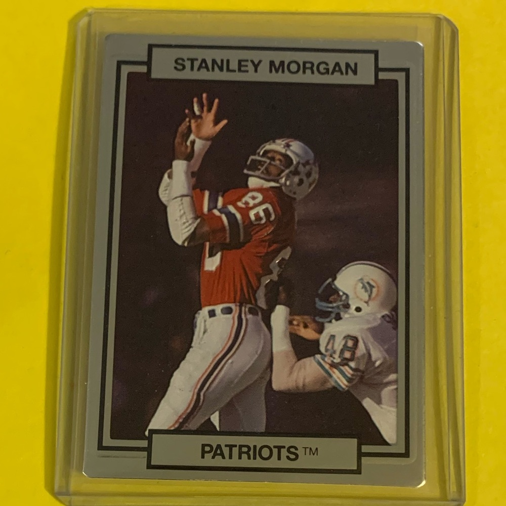 Stanley Morgan #166 1990 Action Packed Football Trading Card